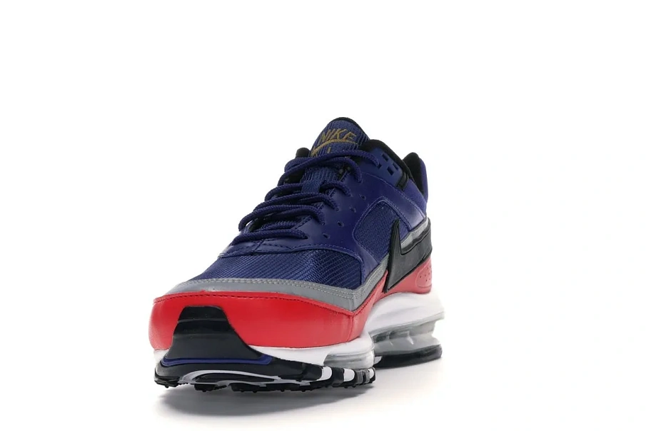 Фото № 2 с приближением к товару «‎Nike Air Max 97 BW Deep Royal Blue Black University Red»