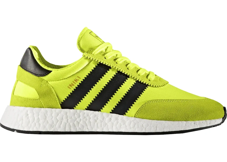 Фото № 1 с приближением к товару «‎adidas Iniki Runner Solar Yellow»