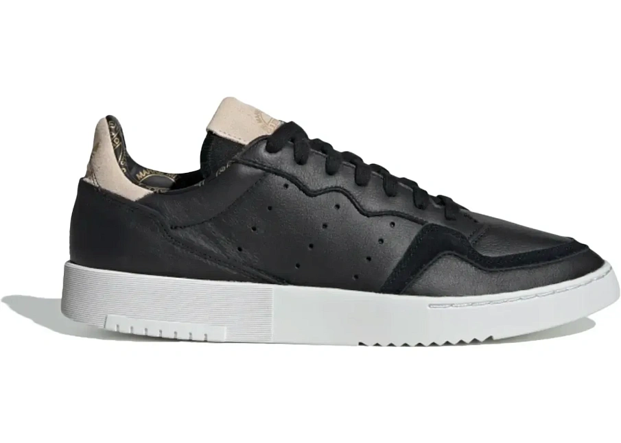 Фото № 1 с приближением к товару «‎adidas Supercourt Core Black Linen»
