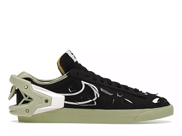 Nike Blazer Low Acronym Black Olive Aura - 1