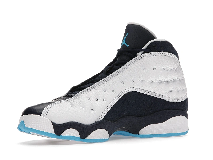 Фото № 5 с приближением к товару «‎Jordan 13 Retro White Obsidian Powder Blue »