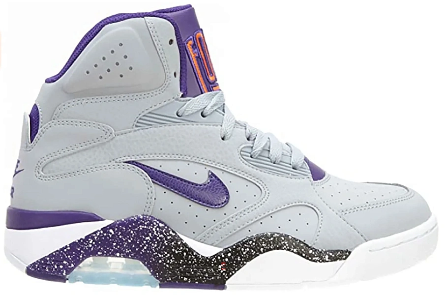 Фото № 1 с приближением к товару «‎Nike Air Force 180 Mid Wolf Grey Court Purple»
