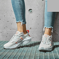 Фото № 2 с приближением к товару «‎Nike Crater Impact Summit White Grey Fog»