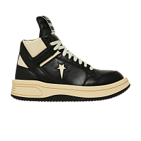 Фото № 1 с приближением к товару «‎Rick Owens x Converse DRKSHDW TURBOWPN Mid Black Cloud Cream»