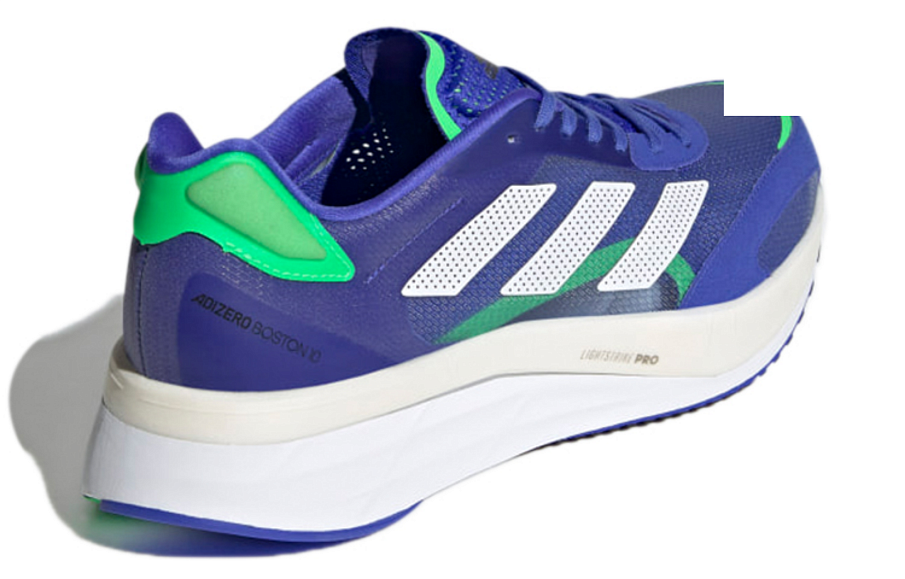 Фото № 4 с приближением к товару «‎Adidas Adizero Boston 10 Running Shoes Gem Blue»