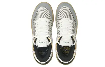  Puma Clyde Full Pro Kuzma Basketball shoes WhitePebble - 4