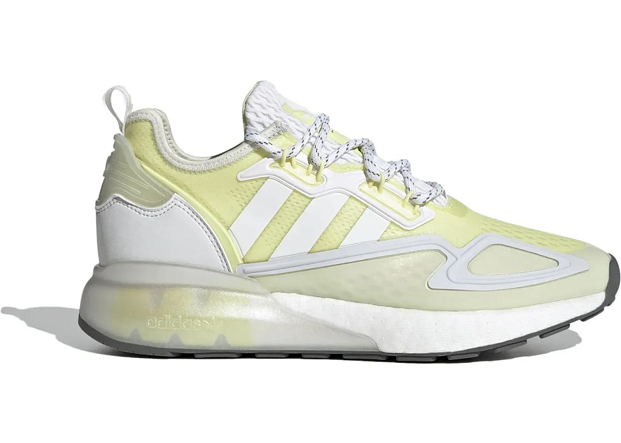 Фото № 1 с приближением к товару «‎adidas ZX 2K Boost White Yellow Tint »