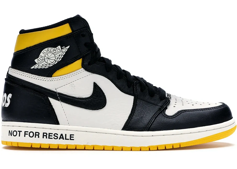 Фото № 1 с приближением к товару «‎Jordan 1 Retro High Not for Resale Varsity Maize (Sample)»