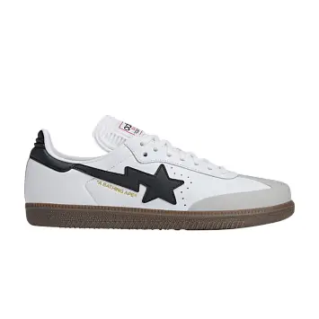 BAPE x adidas Samba White Black Gum - 1