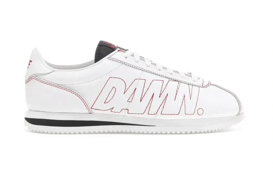Фото № 1 с приближением к товару «‎Nike Cortez Kenny 1 Kendrick Lamar Damn White Gym Red»