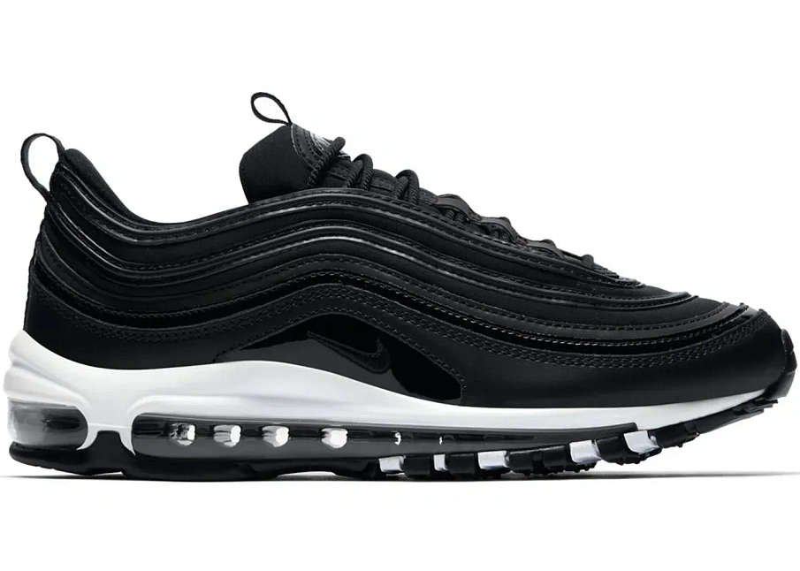 Фото № 1 с приближением к товару «‎Nike Air Max 97 Metallic Leather Black »