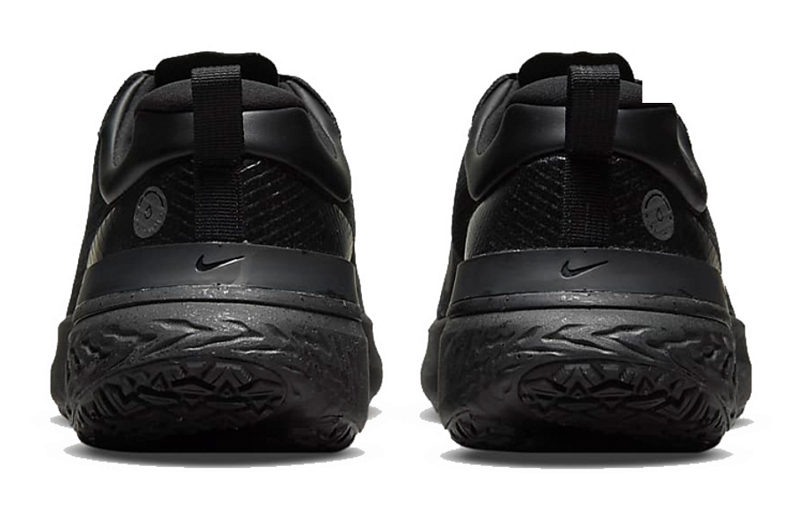 Фото № 4 с приближением к товару «‎Nike React Miler 2 Shield Low-Top Running Shoes Black»