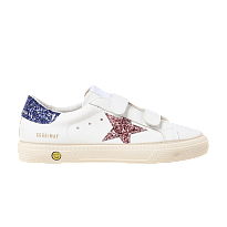 Фото № 1 с приближением к товару «‎Golden Goose May School Kids White Red Blue Glitter»