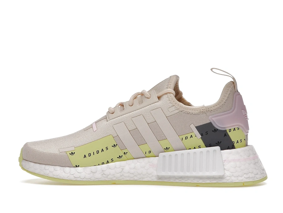Фото № 6 с приближением к товару «‎adidas NMD R1 Wonder White Pulse Yellow Pink »