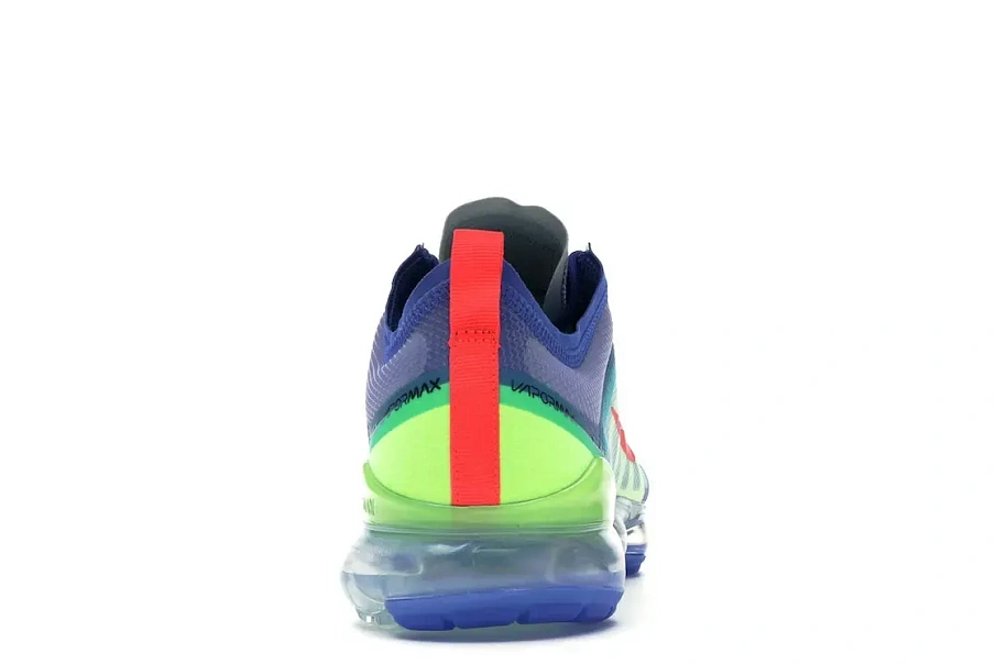Фото № 4 с приближением к товару «‎Nike Air VaporMax 2019 Racer Blue Hyper Jade Volt Glow»