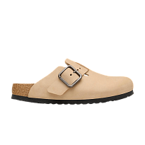 Фото № 1 с приближением к товару «‎Birkenstock Boston Wire Buckle Nubuck Sandcastle»