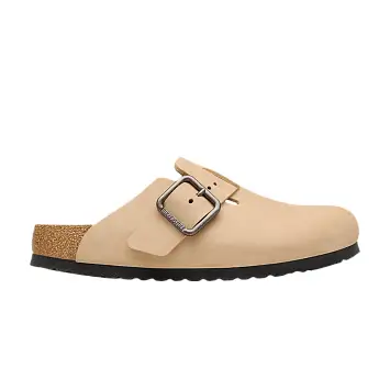 Birkenstock Boston Wire Buckle Nubuck Sandcastle - 1