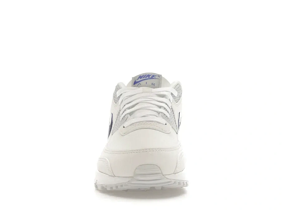 Фото № 2 с приближением к товару «‎Nike Air Max 90 White Metallic Blue »
