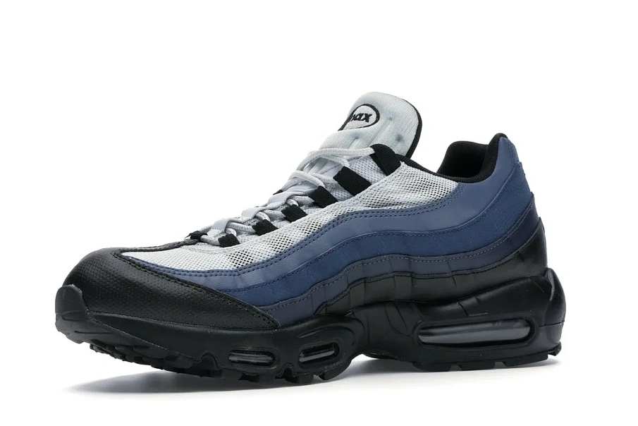 Фото № 4 с приближением к товару «‎Nike Air Max 95 Black Navy Obsidian»