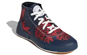 adidas Stella McCartney x Wmns Treino Mid 'Floral Print - Collegiate Navy' - 4