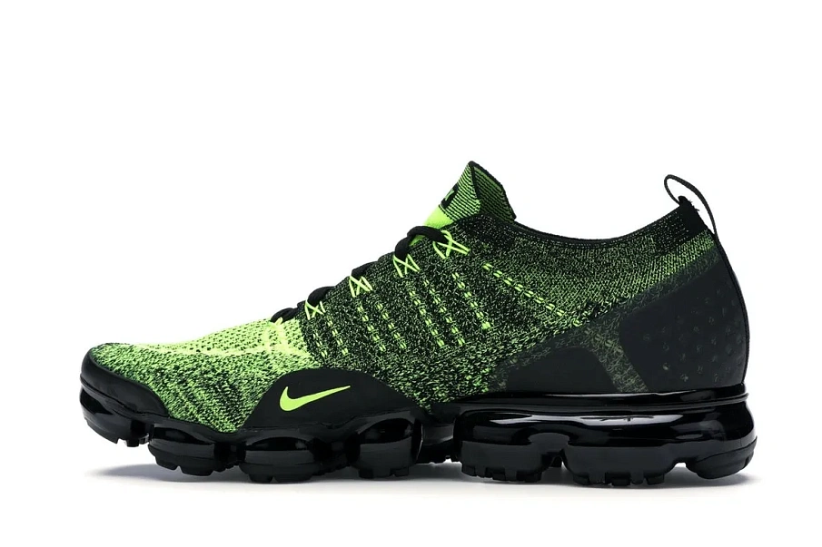 Фото № 6 с приближением к товару «‎Nike Air VaporMax Flyknit 2 Volt Black»