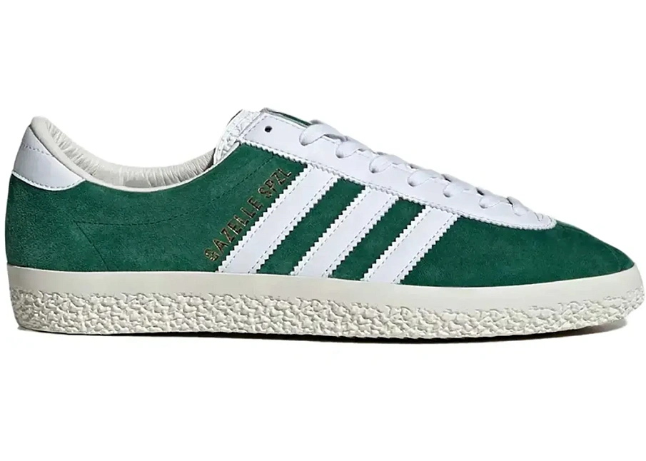 Фото № 1 с приближением к товару «‎adidas Gazelle SPZL Dark Green White»