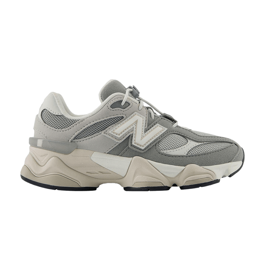 Фото № 1 с приближением к товару «‎New Balance 9060 Little Kid Raincloud Slate Grey»