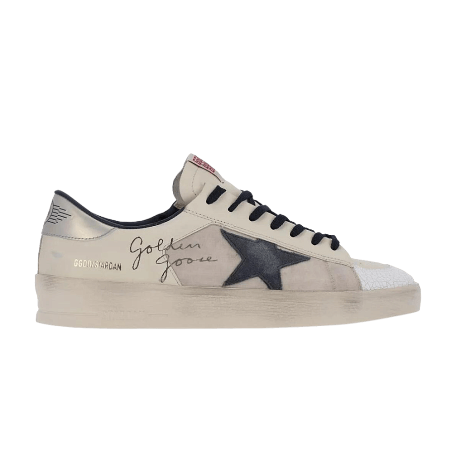 Фото № 1 с приближением к товару «‎Golden Goose Stardan Sneaker White Blue»