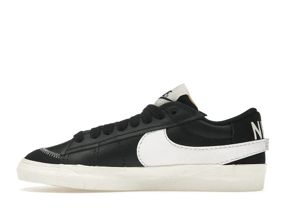 Фото № 3 с приближением к товару «‎Nike Blazer Low 77 Jumbo Black Sail White »