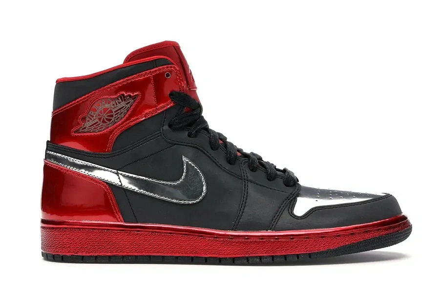 Фото № 1 с приближением к товару «‎Jordan 1 Retro High OG Legends Of Summer Black 3M (Sample)»