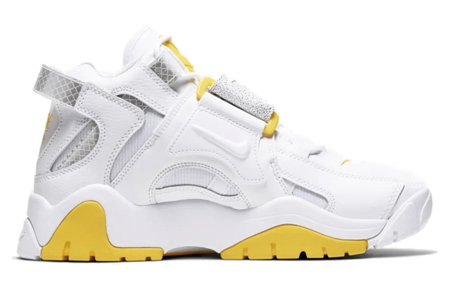 Фото № 2 с приближением к товару «‎Nike Air Barrage Mid White Chrome Yellow (W)»