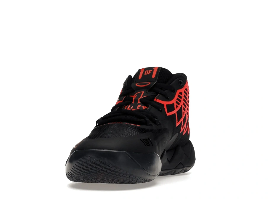 Фото № 2 с приближением к товару «‎Puma LaMelo Ball MB.01 Black Red Blast»