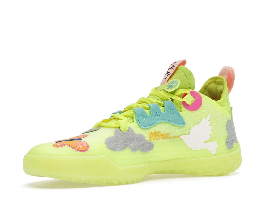 Фото № 4 с приближением к товару «‎adidas Harden Vol. 5 Solar Yellow»