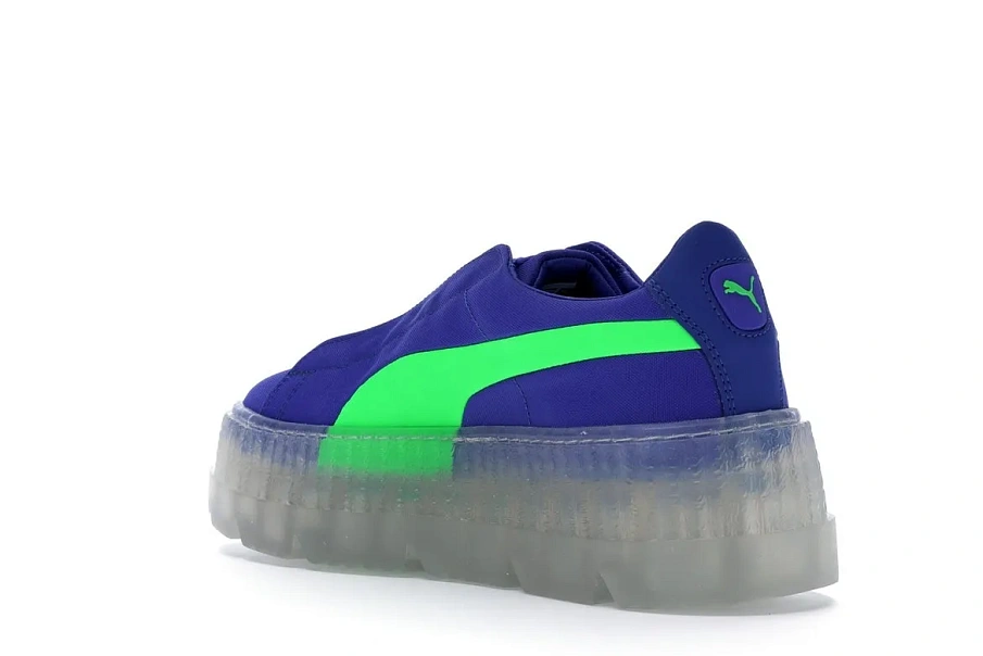 Фото № 6 с приближением к товару «‎Puma Cleated Creeper Surf Rihanna Fenty Blue Green »