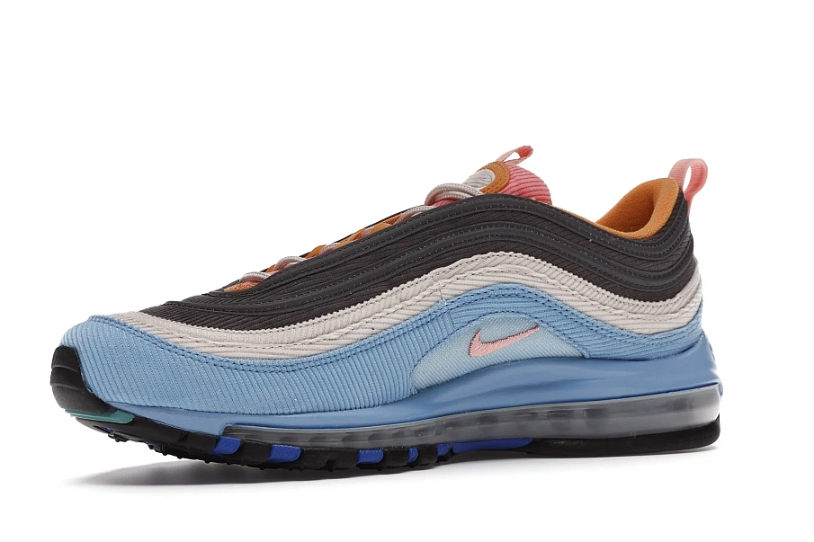 Фото № 3 с приближением к товару «‎Nike Air Max 97 Corduroy Light Blue»