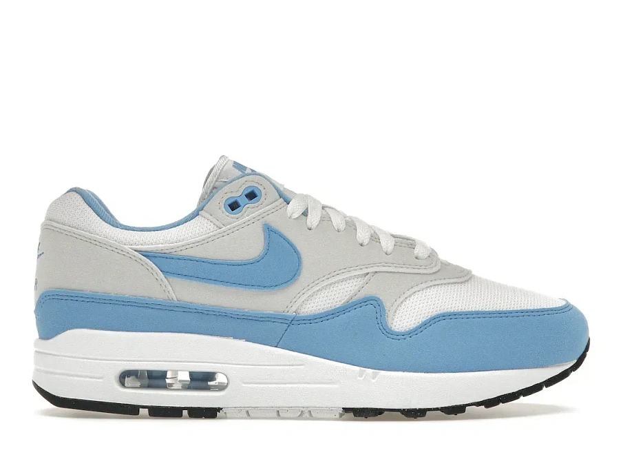 Фото № 1 с приближением к товару «‎Nike Air Max 1 White University Blue»