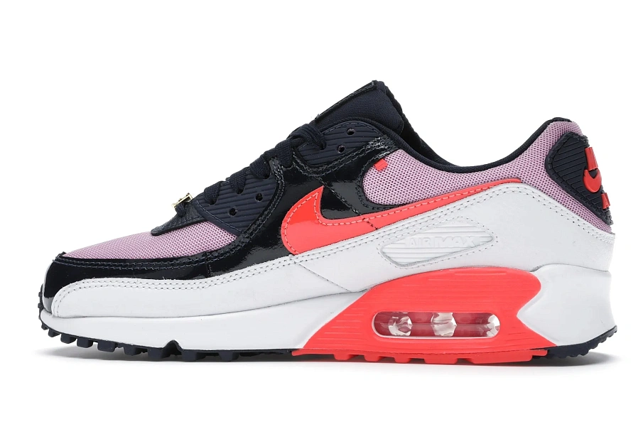 Фото № 5 с приближением к товару «‎Nike Air Max 90 Cuban Link Obsidian Pink »