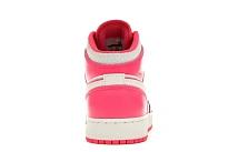 Фото № 4 с приближением к товару «‎Jordan 1 Mid Hyper Pink White »