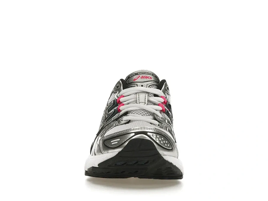 Фото № 2 с приближением к товару «‎ASICS Gel-Nimbus 9 White Pink Glo Teal »