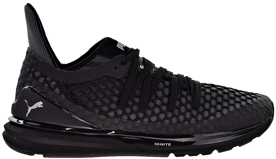 Фото № 1 с приближением к товару «‎Puma Ignite Limitless Netfit Black White»