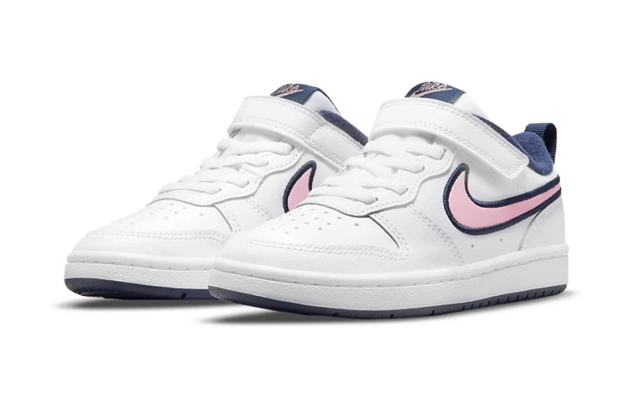 Фото № 3 с приближением к товару «‎Nike Court Borough Low 2 Se Bp Skate Shoes WhiteBluePink»