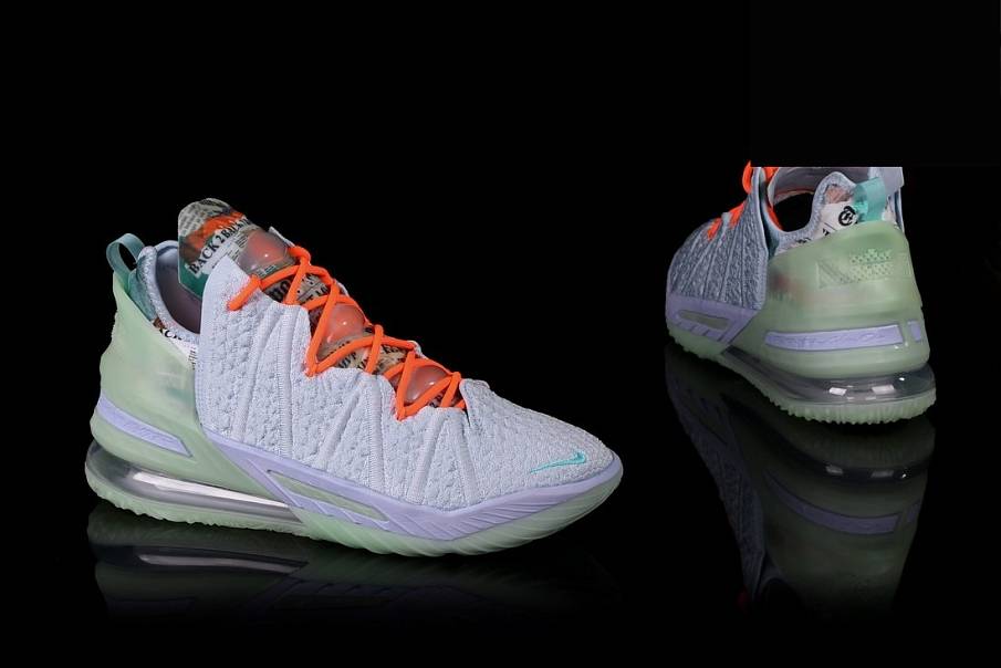 Фото № 3 с приближением к товару «‎Nike Lebron 18 Goat»