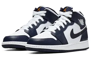 Air Jordan 1 Mid GS 'Obsidian' - 2