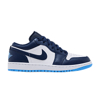 Фото № 1 с приближением к товару «‎Air Jordan 1 Low Midnight Navy University Blue»