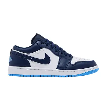 Air Jordan 1 Low Midnight Navy University Blue - 1