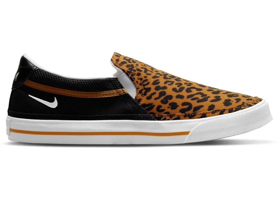 Фото № 1 с приближением к товару «‎Nike Court Legacy Slip On Leopard »