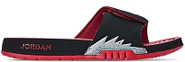 Фото № 1 с приближением к товару «‎Jordan Hydro 5 Retro Black Particle Grey University Red»