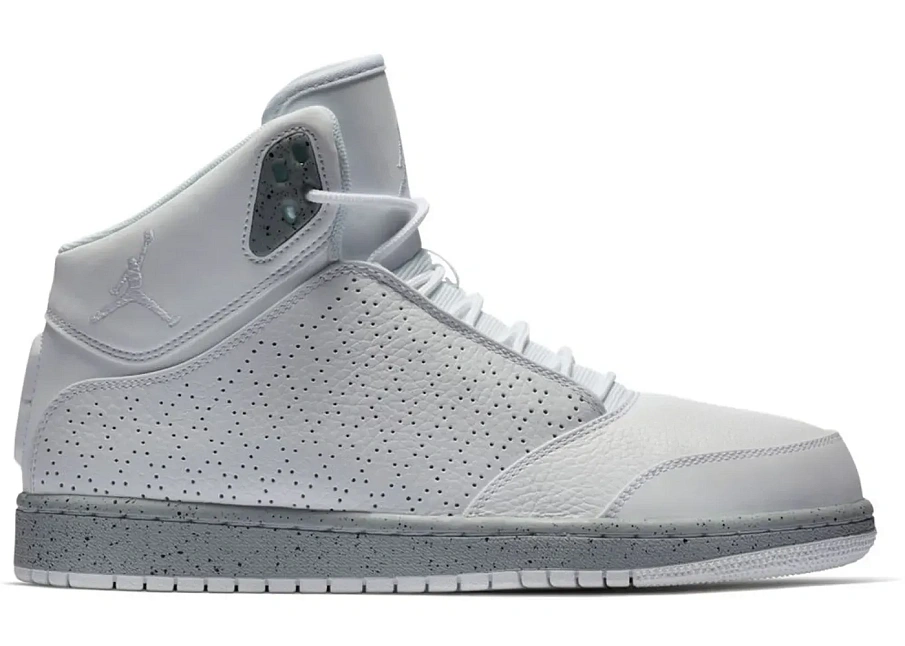 Фото № 1 с приближением к товару «‎Jordan 1 Flight 5 White Wolf Grey»