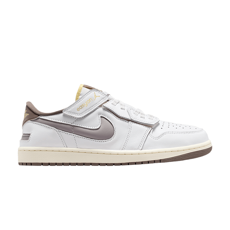 Фото № 1 с приближением к товару «‎Air Jordan 1 Low Easyon Summit White Olive Grey»