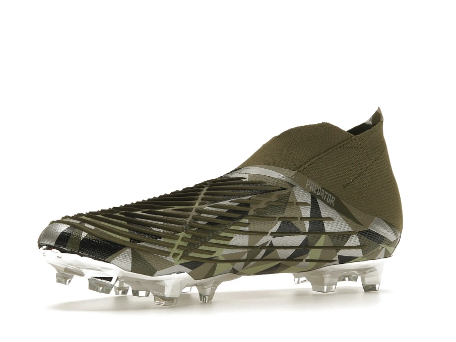 Фото № 2 с приближением к товару «‎adidas Predator Edge Crystal+ FG Focus Olive»